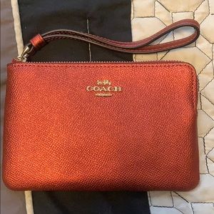 Authentic Coach wristlet new